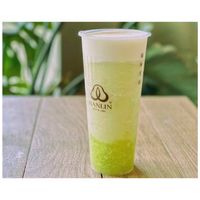 Honeydew fruit tea slush with cheese 700ml