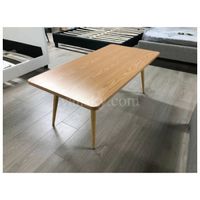 Wooden rectangular coffee table