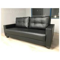 Three seat leather sofa