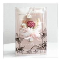 Nano dried flower bouquet greeting card