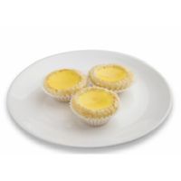 Baked egg custard tarts (s)