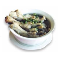 Chicken feet in dang gui soup (sp)