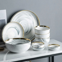 Marble tableware set