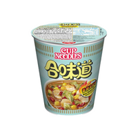 Nissin spicy seafood cup noodle