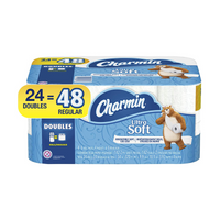 Charmin ultra soft bathroom tissue