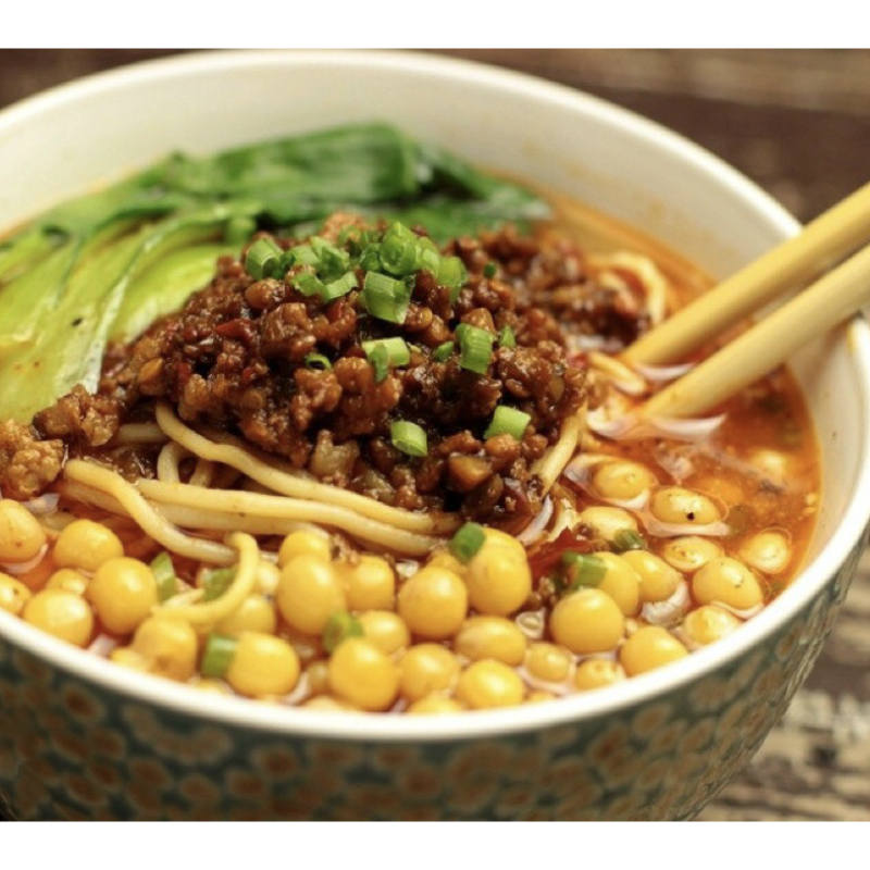 Mixed minced pork with pea noodle