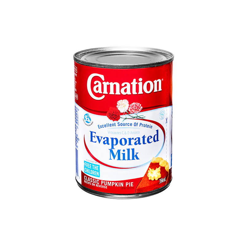 Carnation evaporated milk