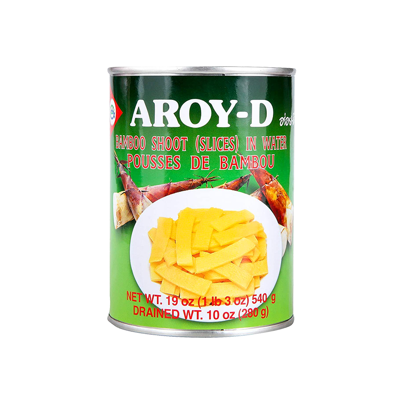 Aroy d bamboo shoot slices in water