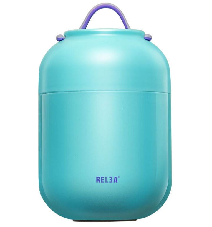 Relea vacuum insulated food jar-blue