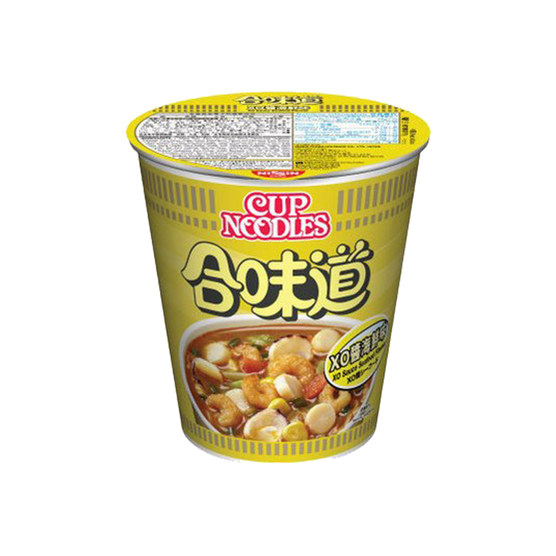 Nissin xo sauce seafood flavour cup noodle