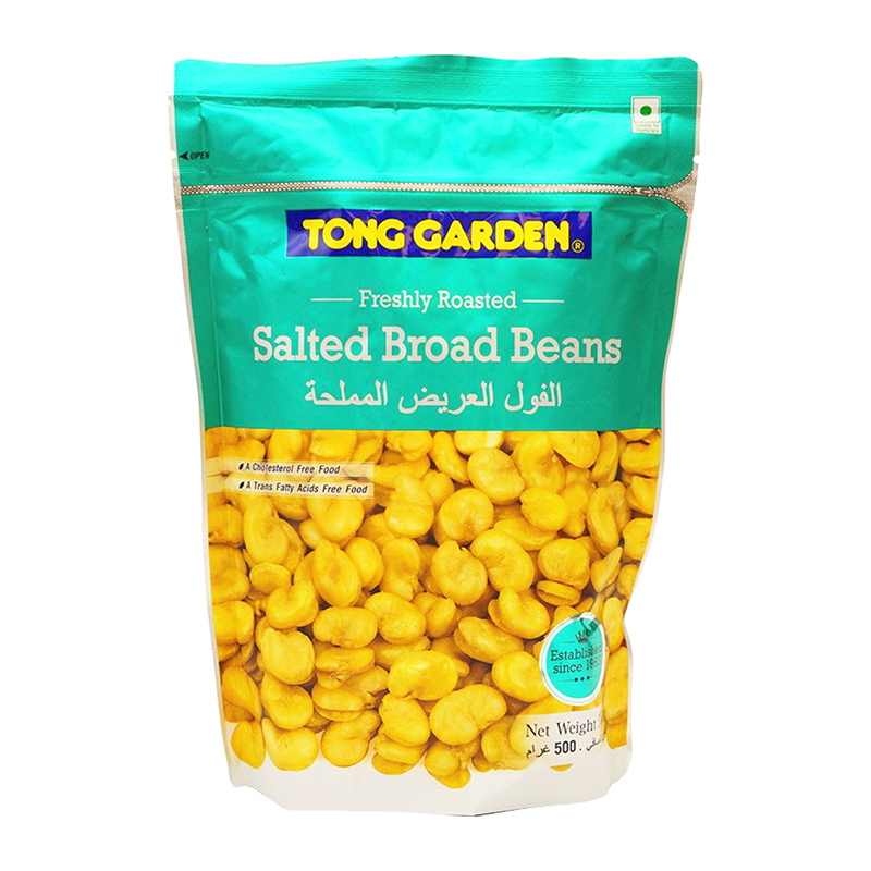 Tong garden broad beans