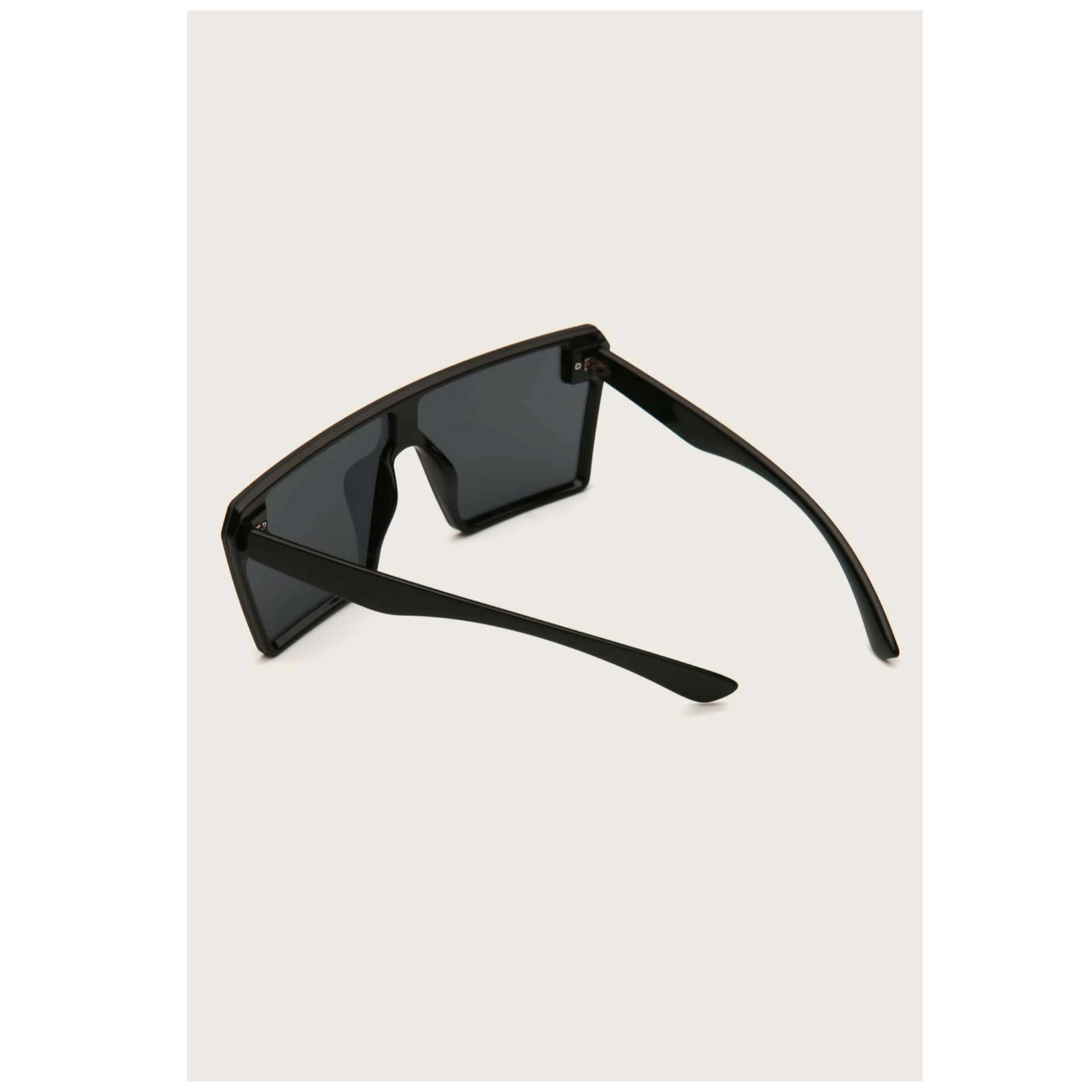 Flat top shield sunglasses