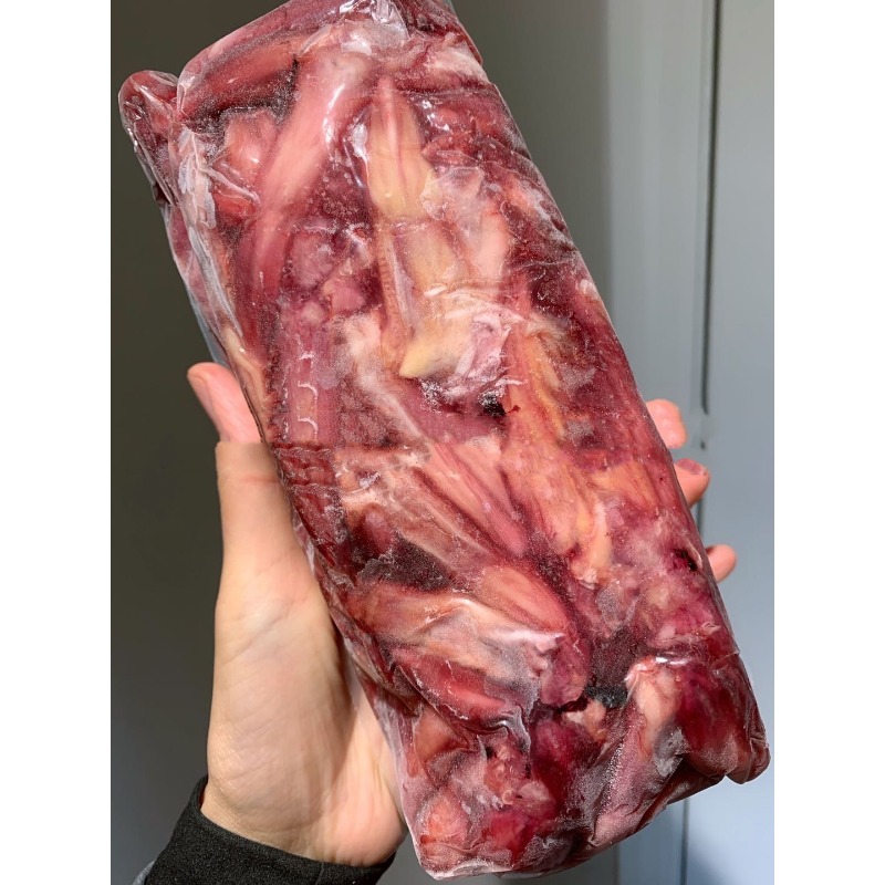 French raw duck tongue